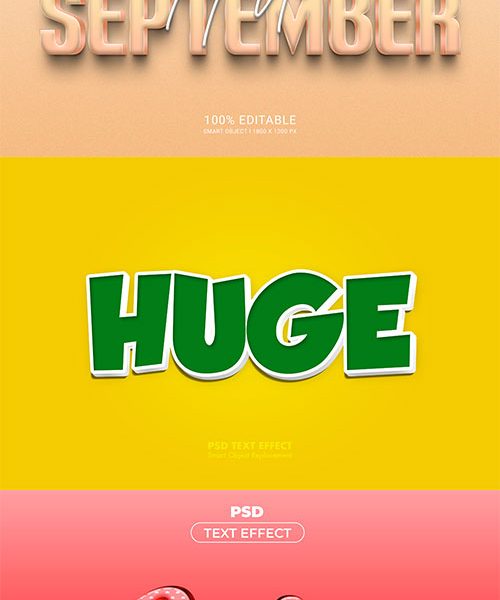 Psd textual content impact set vol 542
