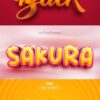 Psd textual content impact set vol 539