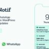 WPNotif v2.6.3.6 – WordPress SMS & WhatsApp Message Notifications